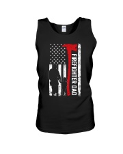 Firefighter dad Unisex Tank thumbnail