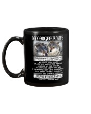 Wolf Gonna Love You Wife Mug back