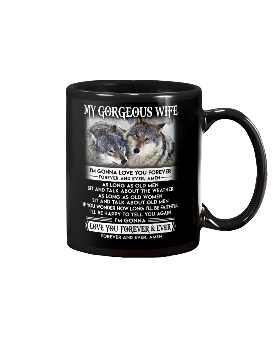 Wolf Gonna Love You Wife Mug