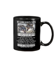Wolf Gonna Love You Wife Mug front