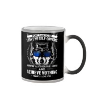 Don't Talk To me Wolf Color Changing Mug thumbnail
