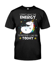 Unicorn Energy T-shirt Classic T-Shirt thumbnail
