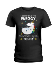 Unicorn Energy T-shirt Ladies T-Shirt thumbnail