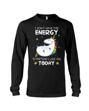 Unicorn Energy T-shirt Long Sleeve Tee thumbnail