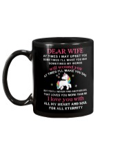 Unicorn Dear Wife You Never Find Another Girl Mug back