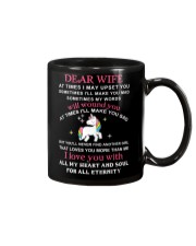 Unicorn Dear Wife You Never Find Another Girl Mug front