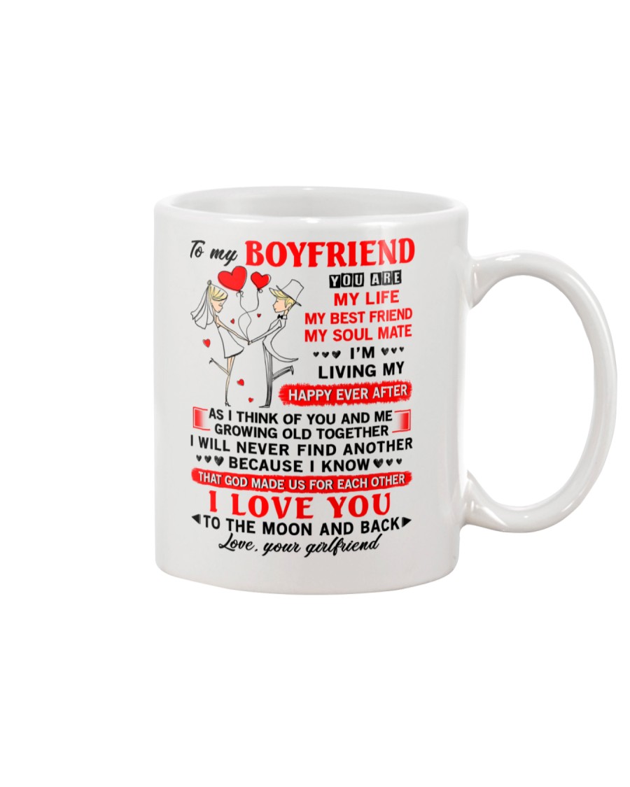 God Made Us Boyfriend Mug
