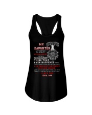 Viking Dad Daughter Don't Forget I Love You Ladies Flowy Tank thumbnail