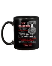 Viking Dad Daughter Don't Forget I Love You Mug back
