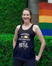 Unicorn Dust And Metal Ladies Flowy Tank lifestyle-bellaflowy-tank-front-2