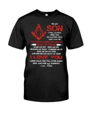 Freemason Son Mom Made Me Proud Classic T-Shirt thumbnail