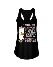 You are in love with hamburger Ladies Flowy Tank thumbnail