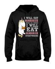You are in love with hamburger Hooded Sweatshirt thumbnail