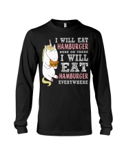 You are in love with hamburger Long Sleeve Tee thumbnail
