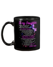 Unicorn Reason My Smile Brighter Daughter Dad Mug back