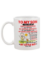 Family Son Dad My Hope And Promise Of The Future Mug back