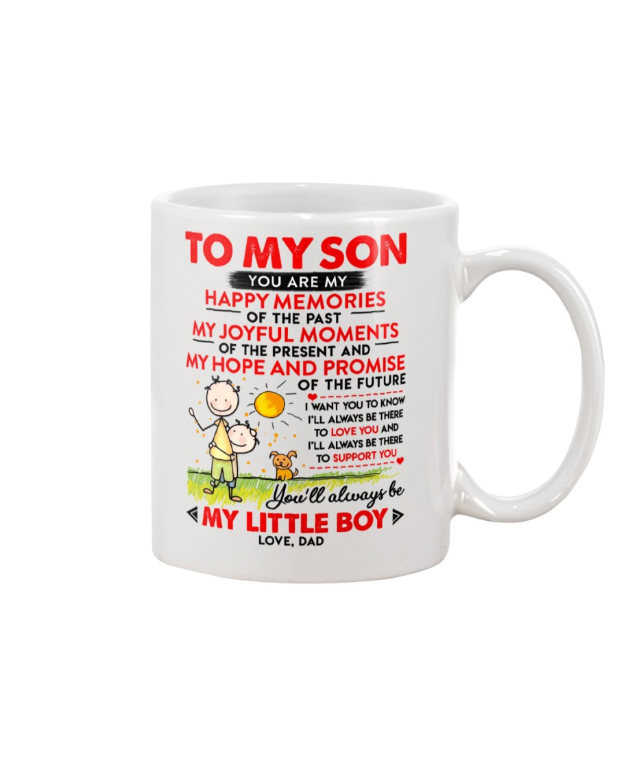 Family Son Dad My Hope And Promise Of The Future Mug