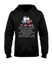 Unicorn I Had You You Had Me Wife Hooded Sweatshirt thumbnail