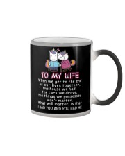 Unicorn I Had You You Had Me Wife Color Changing Mug thumbnail
