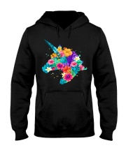 Unicorn Flowers Aloha Hawaii Hooded Sweatshirt thumbnail