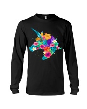 Unicorn Flowers Aloha Hawaii Long Sleeve Tee thumbnail
