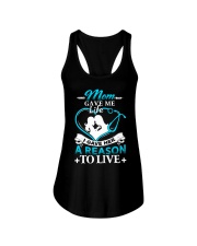 Mom Gave Me Life Ladies Flowy Tank thumbnail