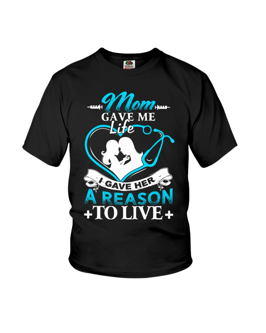Mom Gave Me Life Youth T-Shirt