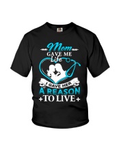 Mom Gave Me Life Youth T-Shirt front