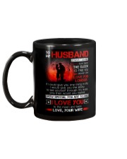 Firefighter Husband Clock Ability Moon Mug back