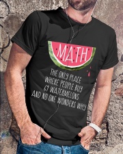 Teacher Math Classic T-Shirt lifestyle-mens-crewneck-front-4