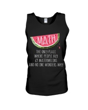 Teacher Math Unisex Tank thumbnail
