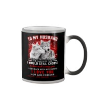 Wolf Turn Back Hand Of Time Husband Color Changing Mug thumbnail