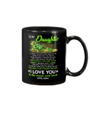 Turtle Daughter Mom Clock Ability Moon Mug front