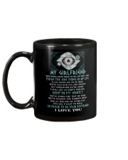 Words Begin Tell How I Feel Viking Mug back