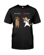 Unicorn Your Aunt My Aunt Dabbing Classic T-Shirt thumbnail