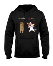 Unicorn Your Aunt My Aunt Dabbing Hooded Sweatshirt thumbnail