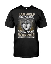 I Am Wolf Classic T-Shirt front