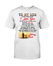 Autism Love At First Sight Son Dad Classic T-Shirt thumbnail