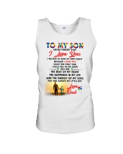 Autism Love At First Sight Son Dad Unisex Tank thumbnail