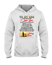 Autism Love At First Sight Son Dad Hooded Sweatshirt thumbnail