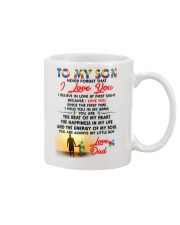 Autism Love At First Sight Son Dad Mug front