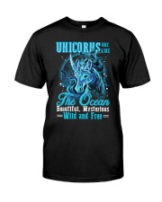 Unicorns Are Like The Ocean Classic T-Shirt front
