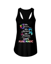 Unicorn 50 Ladies Flowy Tank front