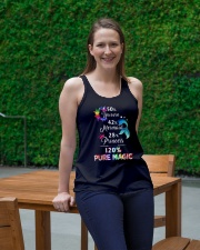Unicorn 50 Ladies Flowy Tank lifestyle-bellaflowy-tank-front-1
