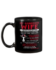 Faithful Partner True Love Wife Cow Mug Mug back
