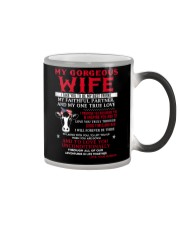 Faithful Partner True Love Wife Cow Mug Color Changing Mug thumbnail