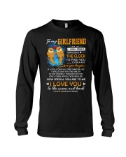 Otter Girlfriend Clock Ability Moon Long Sleeve Tee thumbnail
