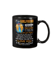 Otter Girlfriend Clock Ability Moon Mug front