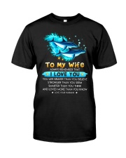Dolphin Wife I Love You Classic T-Shirt thumbnail