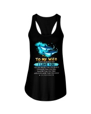 Dolphin Wife I Love You Ladies Flowy Tank thumbnail